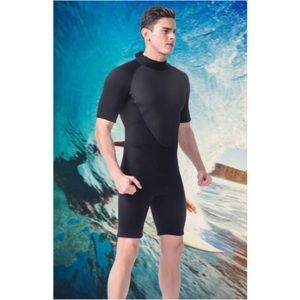 Cosmonic Men's Bodysuit 2mm Neoprene Short Wetsuit